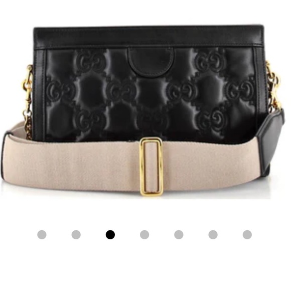 π€MatelassΓ© leather cross-body bag. Never been worn. π― Authentic - Picture 6 of 14